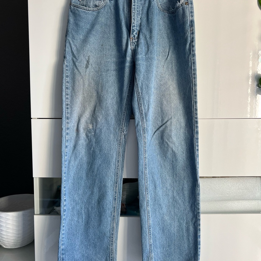 Distressed Carhartt jeans